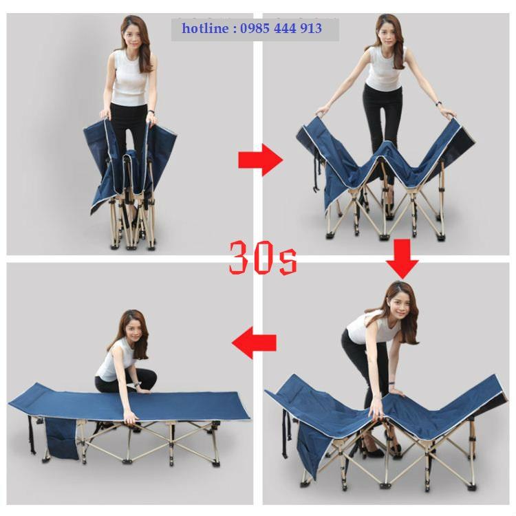 GIƯỜNG GẤP DU LỊCH  MẪU MỚI (DL03) NIKITA