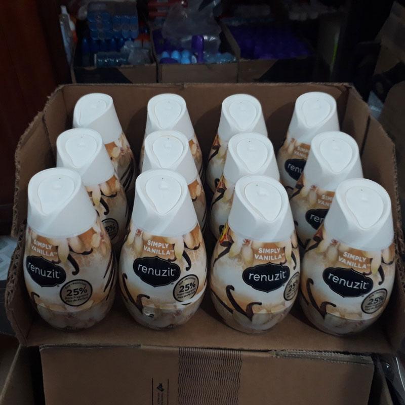 Combo 12 cục sáp thơm Renuzit Simply Vanilla 198g