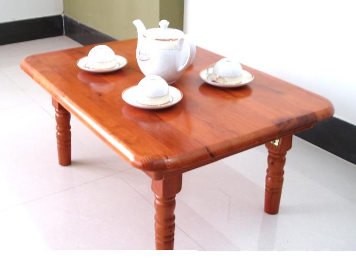 Bàn trà gỗ chân tiện Kích thước: 70 x 50 x 30 (cm)
