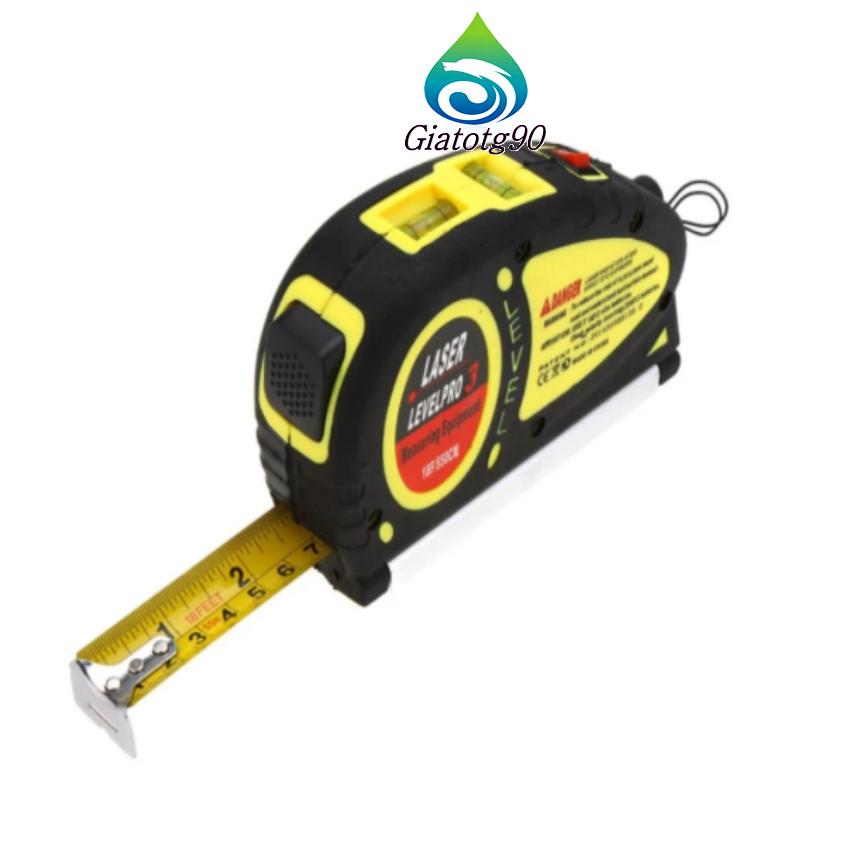 Thước laser đa năng kèm thước kéo 5.5m 206483 + tặng quà tặng k 473