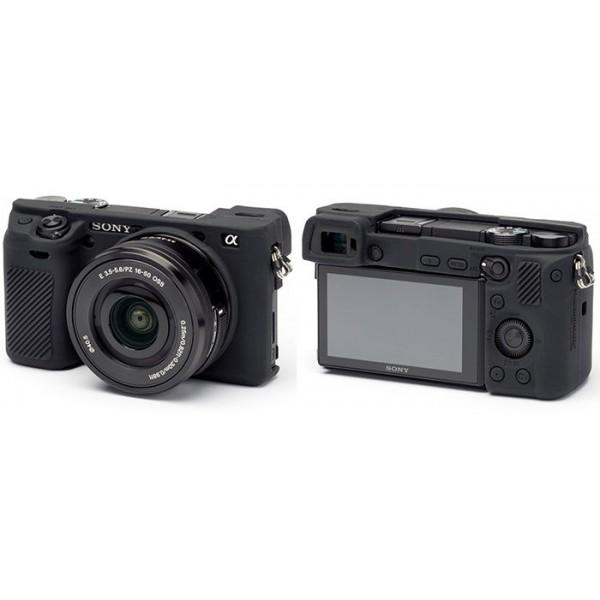 Bao Silicon dùng cho máy ảnh Sony A6000/A6300 - Đen