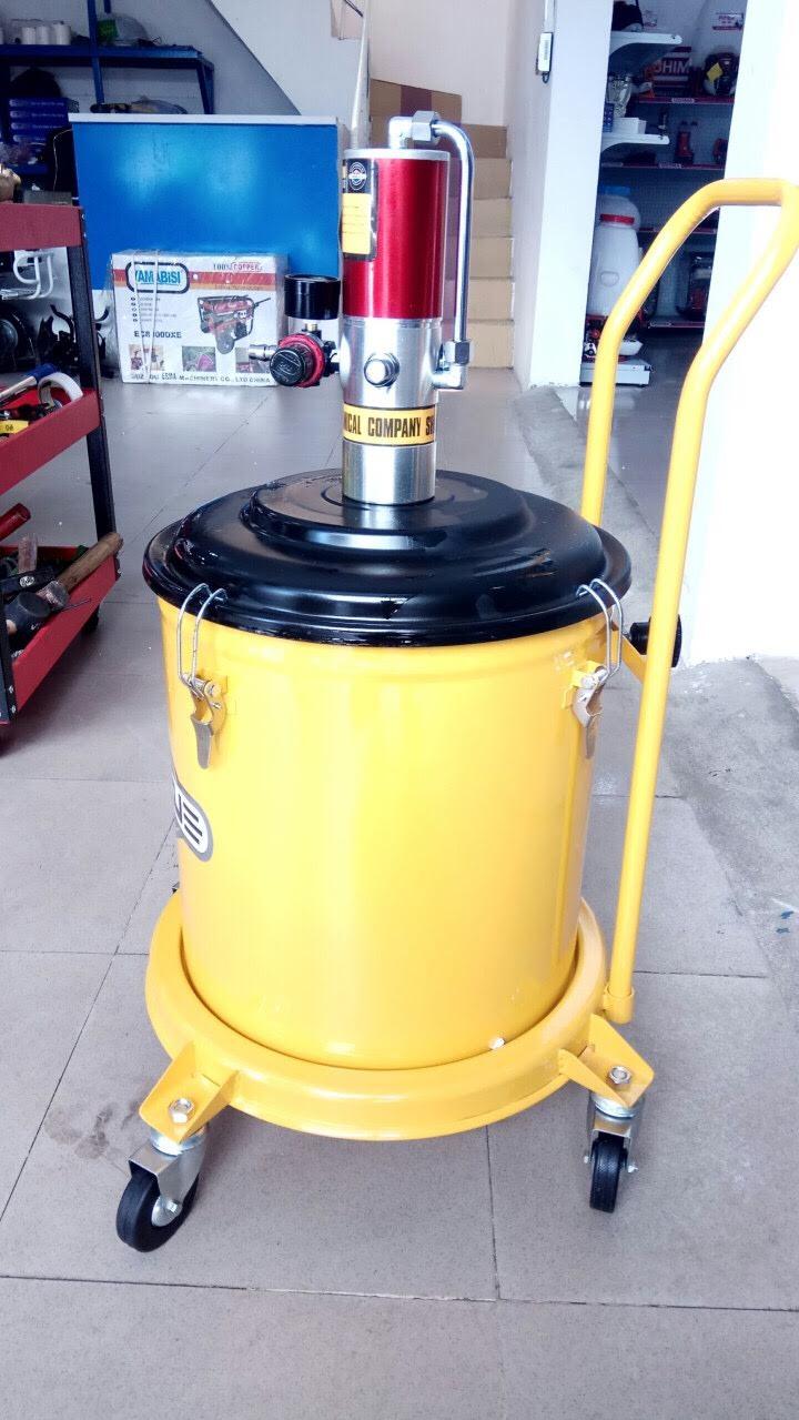 [HCM][Trả góp 0%] Máy bơm mỡ khí nén Kocu GZ-10 (20lit)