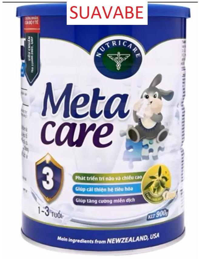 [Mẫu mới] Sữa Meta Care 3 Olive 900g