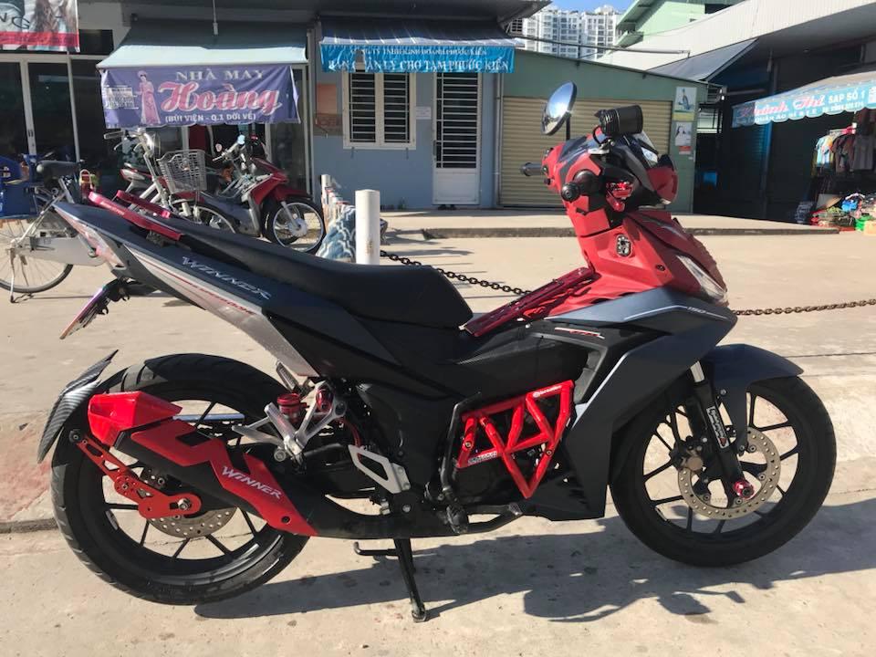 ỐP SƯỜN WINNER 150 (Bảo vệ lốc máy) size lớn_đỏ
