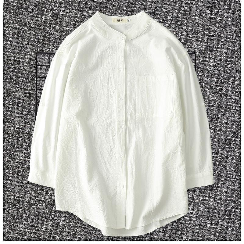 Áo Sơ Mi Nam Cổ Trụ Style Hàn Quốc bhl1770