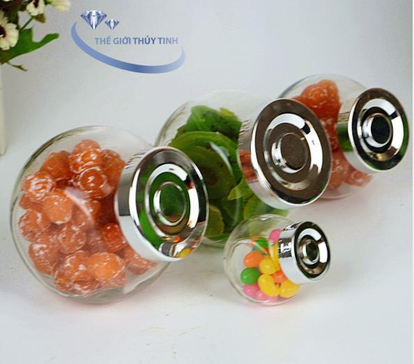 [HCM]HŨ THỦY TINH ĐÁY NGHIÊN 50ML