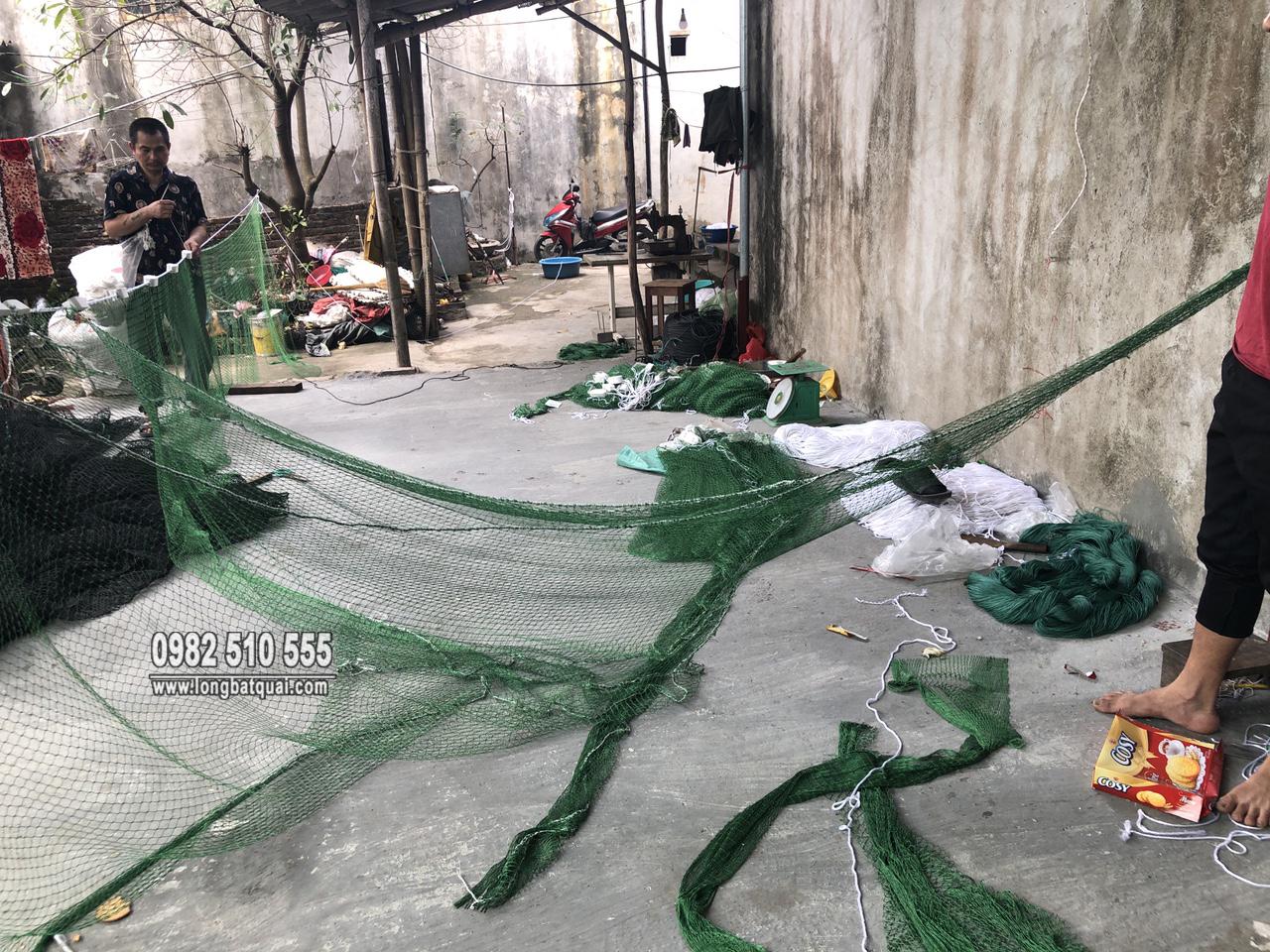 Lưới Quét Cá , Kéo Cá , Cao 2m dài 20m (  Lưới Dù Thái Lan )