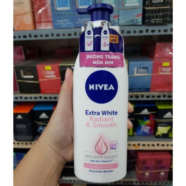 Sữa Dưỡng Thể Dưỡng Da Trắng Mịn Nivea (400ml)