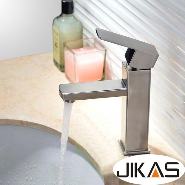 Bộ vòi chậu rửa mặt nóng lạnh JIKAS JK-5006