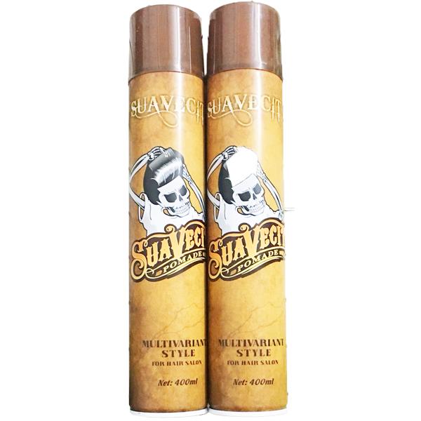 Gôm xịt tạo kiểu tóc SUAVECITO MULTIVARIANT 400ml