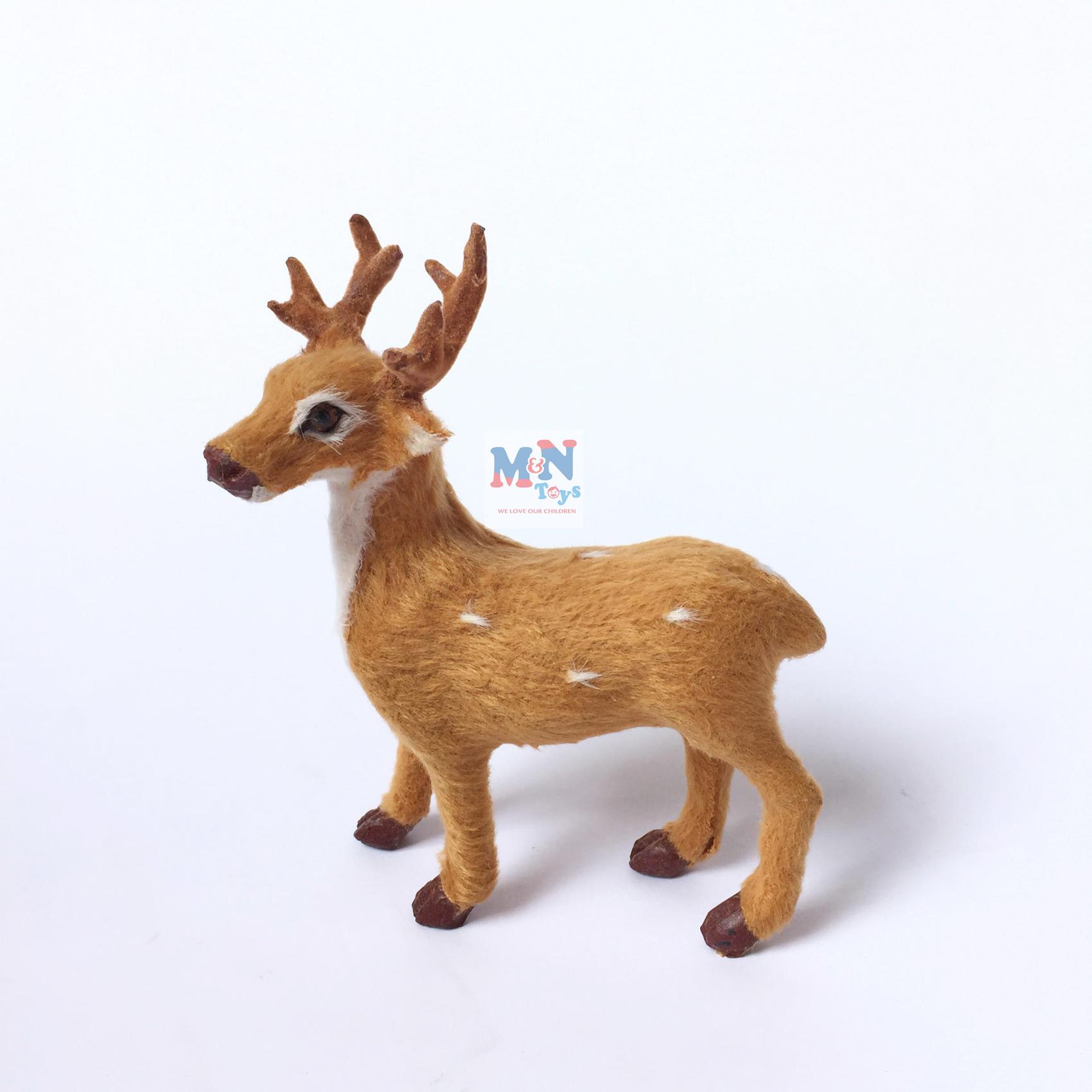 Hươu sao (Tuần Lộc) cao 14cm trang trí Giáng sinh - Noel