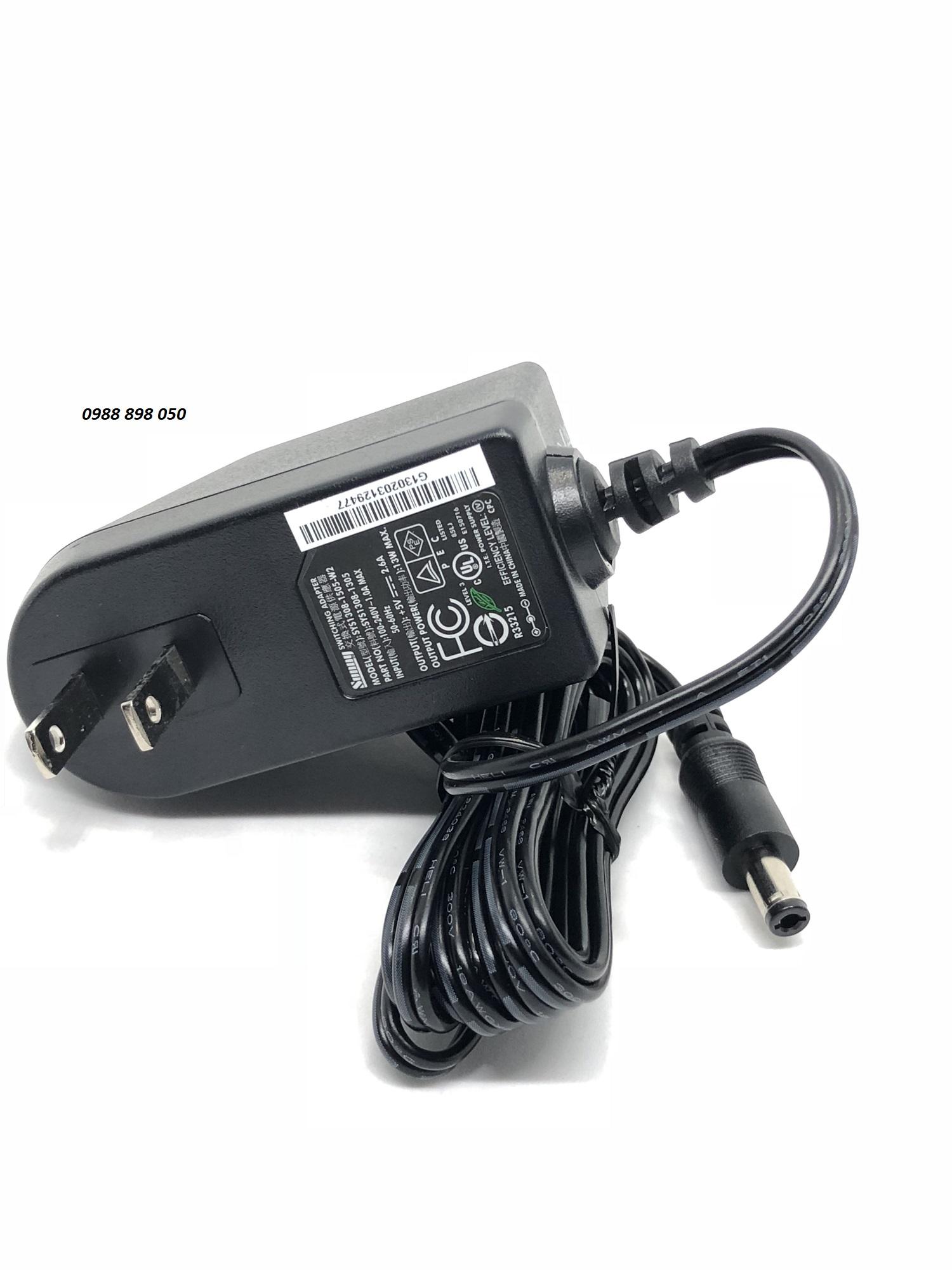 Adapter 5v cho máy chấm công vân tay Ronald jack X638C