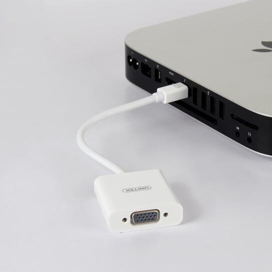 Cáp chuyển đổi Mini DisplayPort sang VGA Unitek Y-6327 (Trắng)