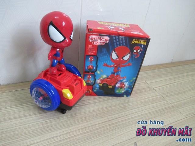 Đồ chơi người nhện Spider-Man lái xe thăng bằng