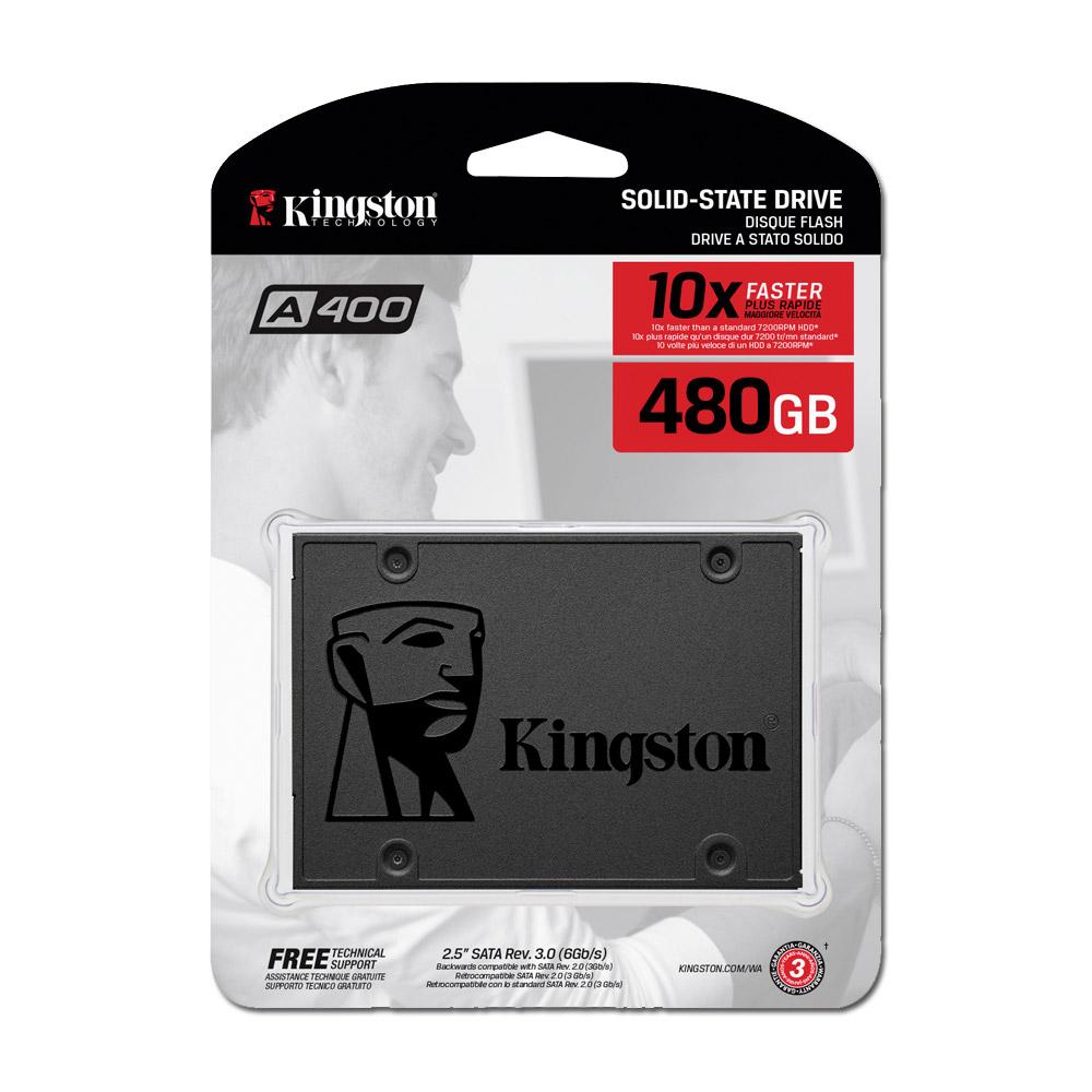 Ổ Cứng SSD Kingston A400 480GB 2.5" SATAIII (SA400S37/480G)