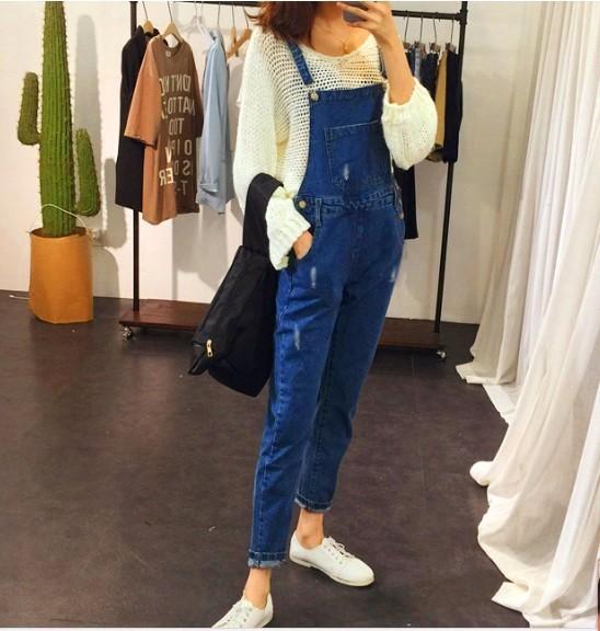 Quần yếm jean dài YD02 - C060