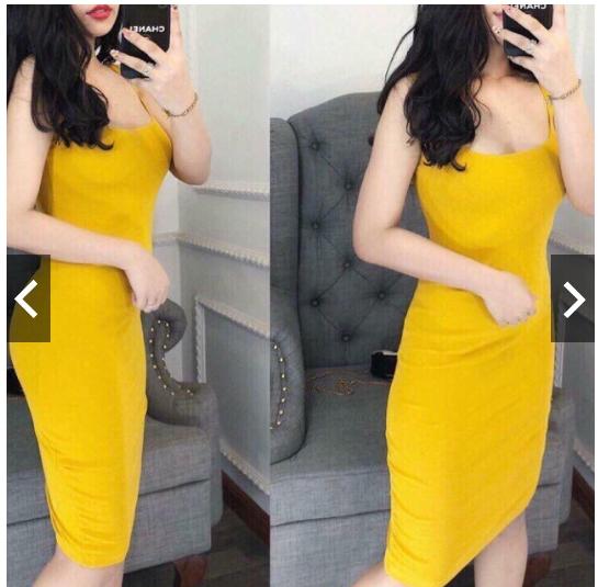 ĐẦM THUN BODY 2 DÂY XẺ TÀ MYS