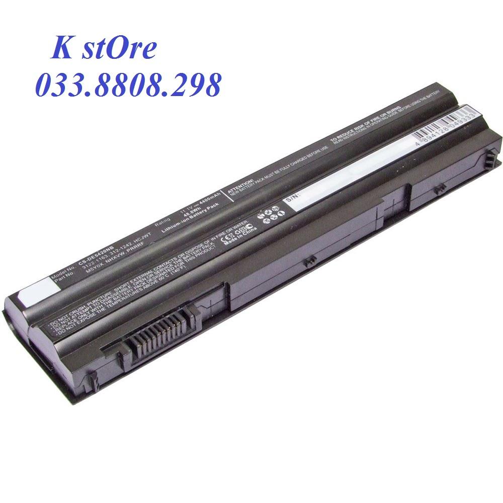 [NEW] Pin Dell Latitude E6420 E6430 E6520 E6530 E5420 E5430 E5520 E5530 Zin Mới ❤️FREESHIP❤️ (Màu Đen)