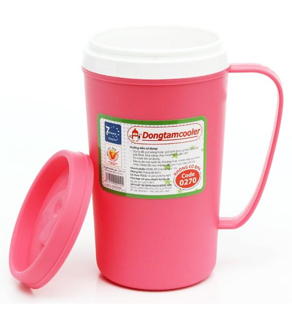 [HCM]Ca giữ nhiệt 600ml Đồng Tâm (10 cái)