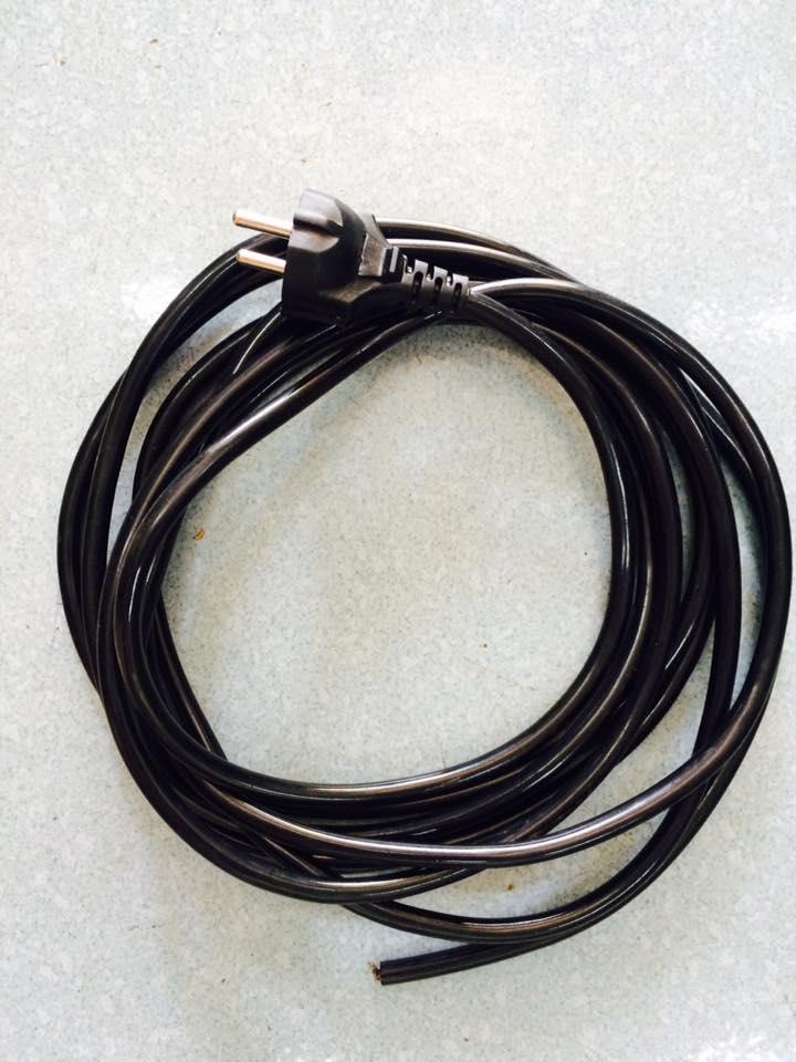 5 sợi Dây nguồn 3 mét chuyên dùng cho máy khoan,máy mài, máy bào...