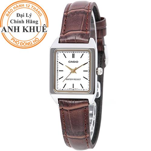Đồng hồ nữ dây da Casio Anh Khuê LTP-V007L-7E2UDF