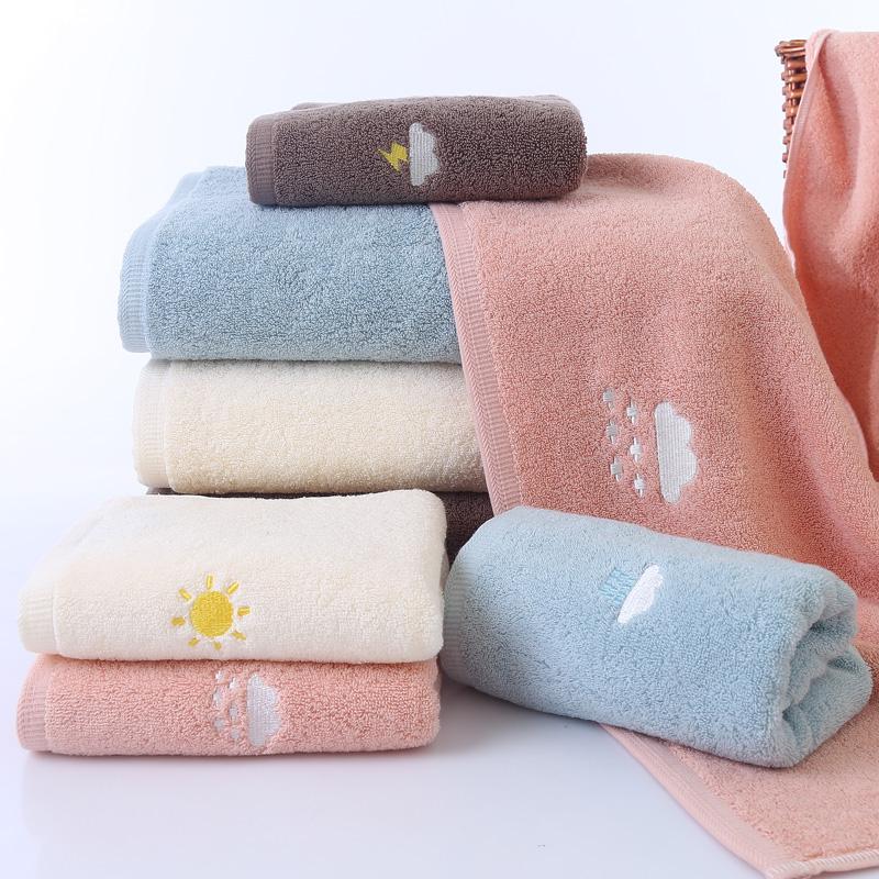 Đáng Yêu 100% Cotton Người Lớn Mềm Mại Khăn Mặt Khăn Tắm