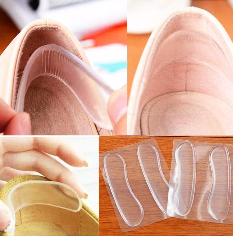 [HCM]Bộ 2 miếng lót gót giày silicon êm chân