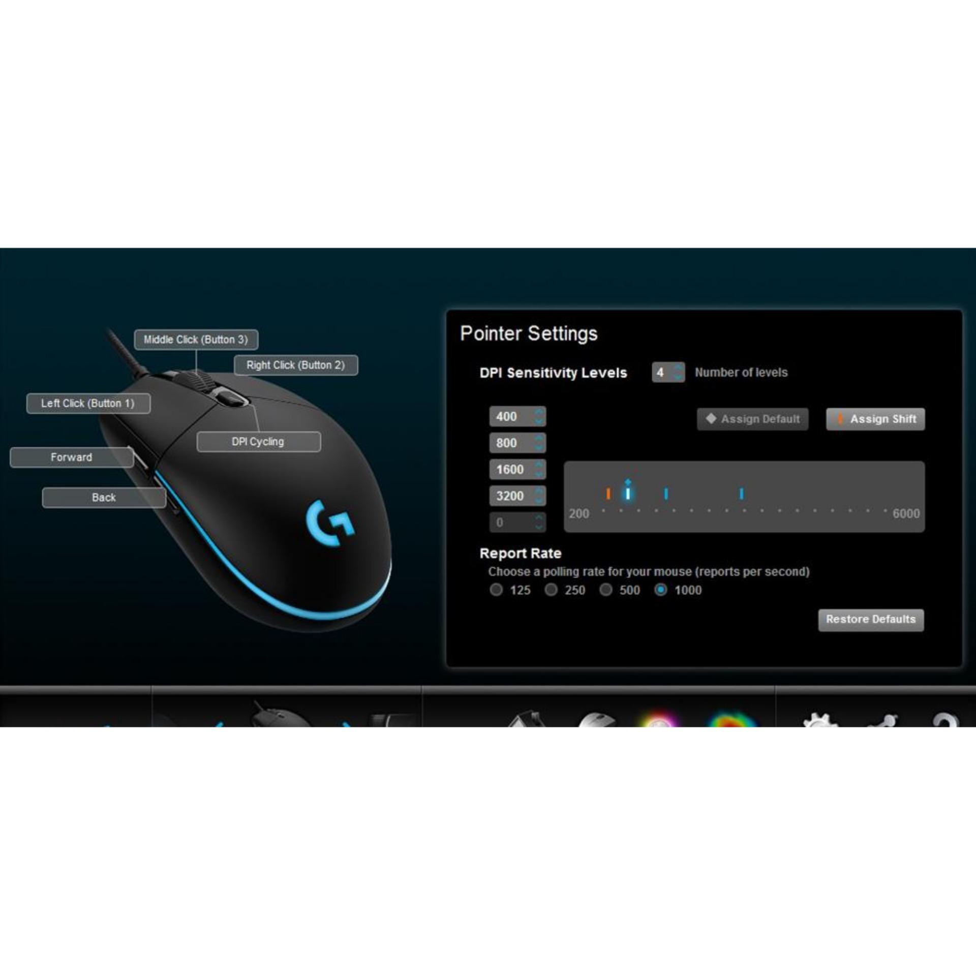 Chuột Logitech G102 Gaming