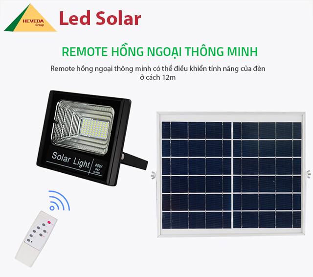 Đèn chiếu sáng năng lượng mặt trời 40W