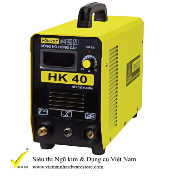 Máy cắt Plasma Inverter 40 Ampe 220V - HK40 (Cắt dày 8mm), HK40PLASMA- 220V, Hồng Ký