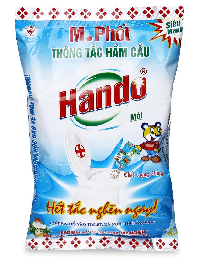 Gói bột thông tắc hầm cầu bể phốt 300g Hando BH39