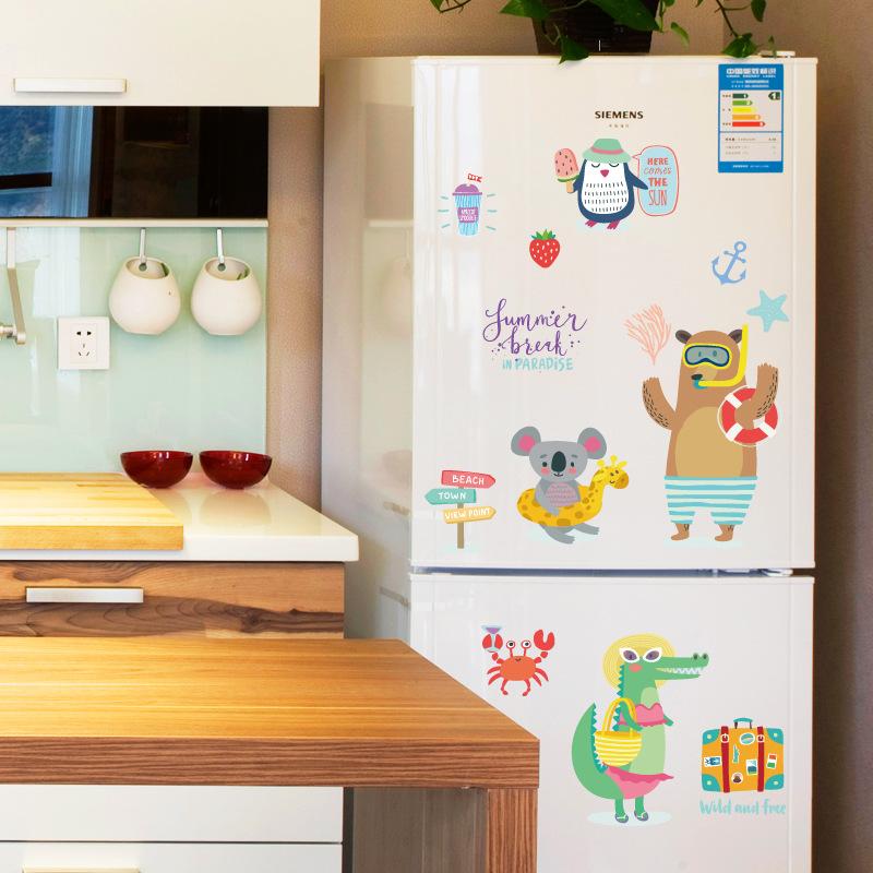 Decal dán tường hoạt hình summer day SK7151-kiddecals