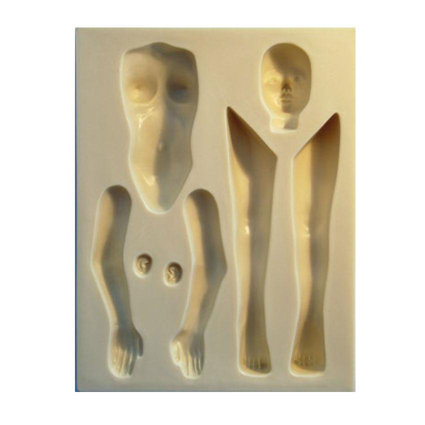 Khuôn tạo hình búp bê Sculpey
