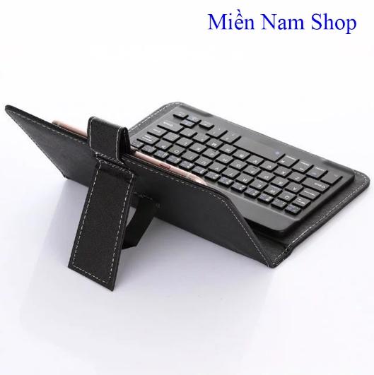 Bao da bàn phím Bluetooth 4 - 6 Inch dùng cho điện thoại Android/ IOS/ Windows