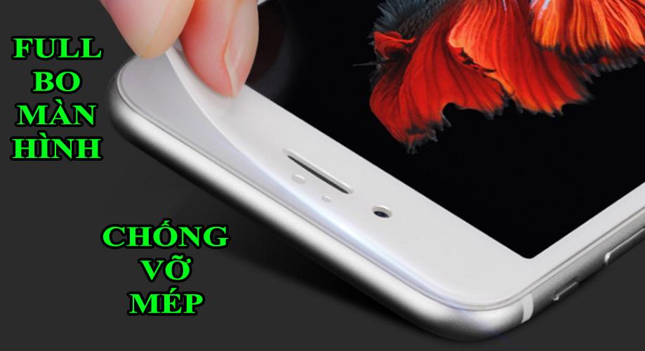KÍNH CƯỜNG LỰC FULL MÀN HÌNH IPHONE 6 PLUS