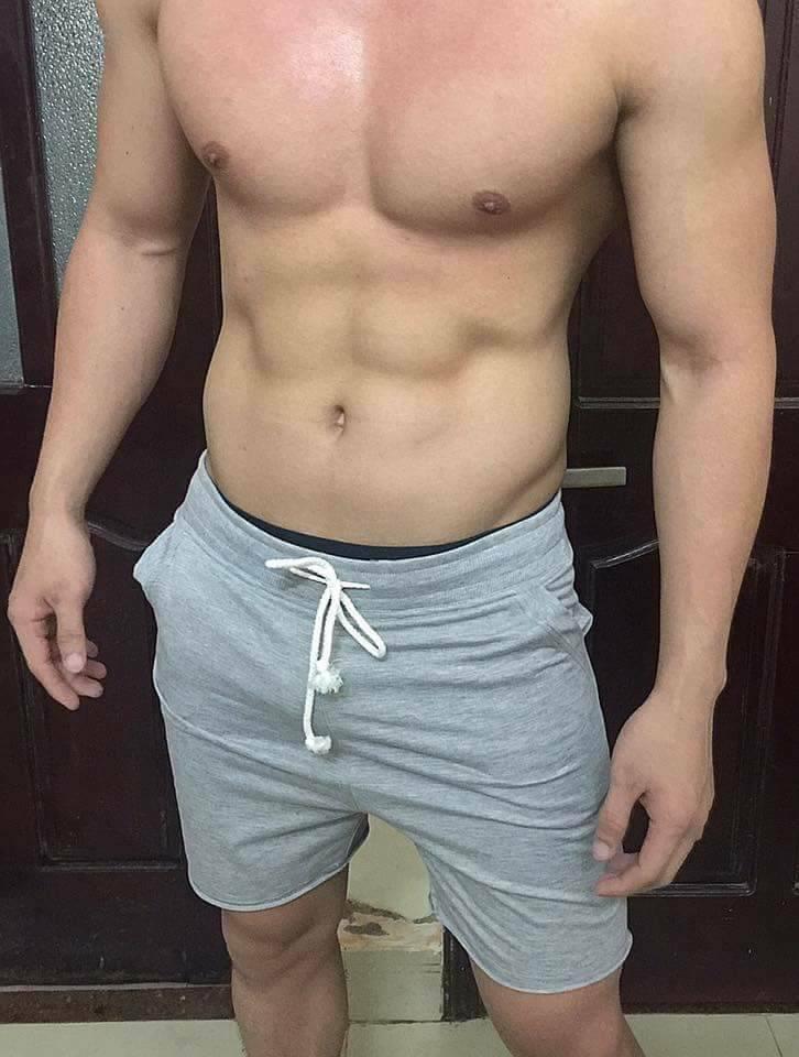 [HCM]Quần ĐÙi Dân Gym thể thao nam tính GASP thun da cá