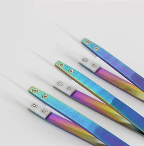 Nhíp Sứ Ceramic Tweezer Phiên Bản Cao Cấp Rainbow