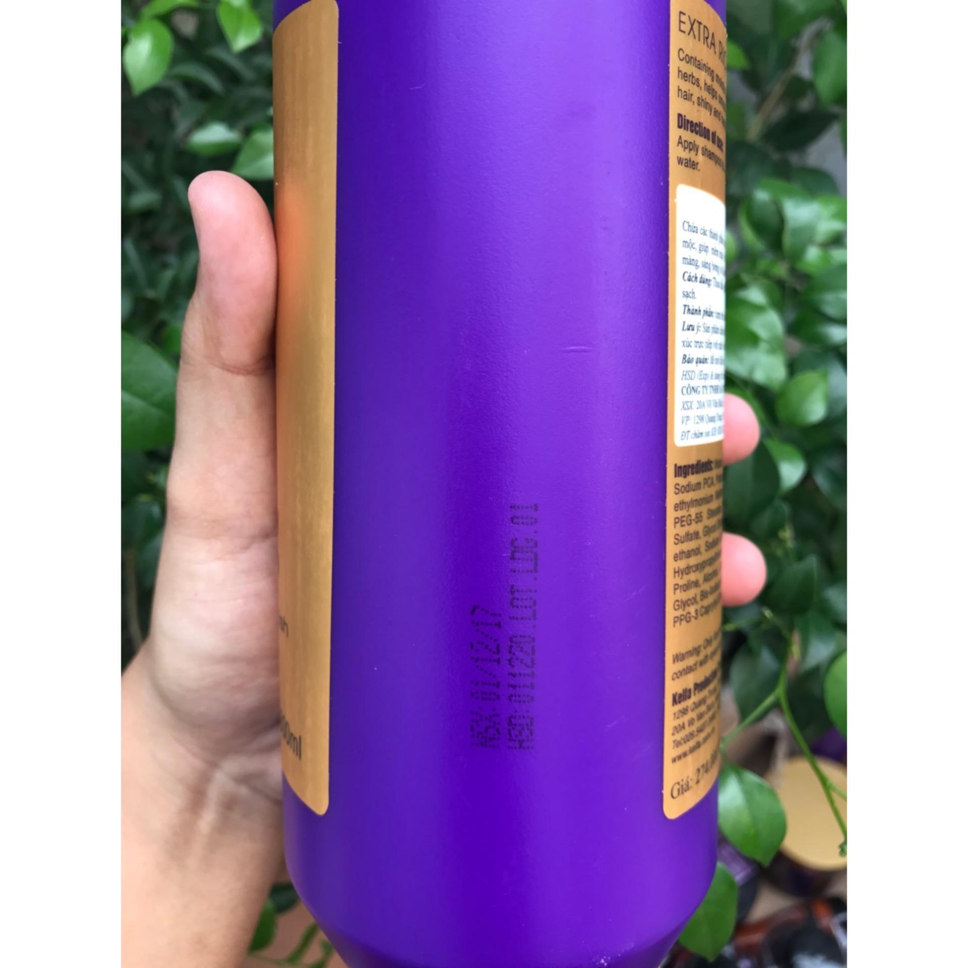 [HCM]Dầu gội Extra Rich Shampoo Lacei 800ml