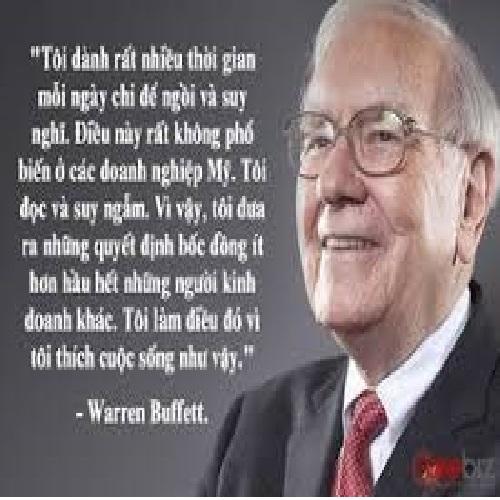 Phương pháp đầu tư từ Warren Buffet