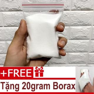 Bột tuyết nhân tạo 50gram siêu mịn - tặng 20gram borax - ảnh sản phẩm 1