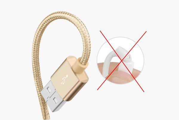 [HCM]cáp sạc micro 3m dây dù-VI TINH CHAN HUNG