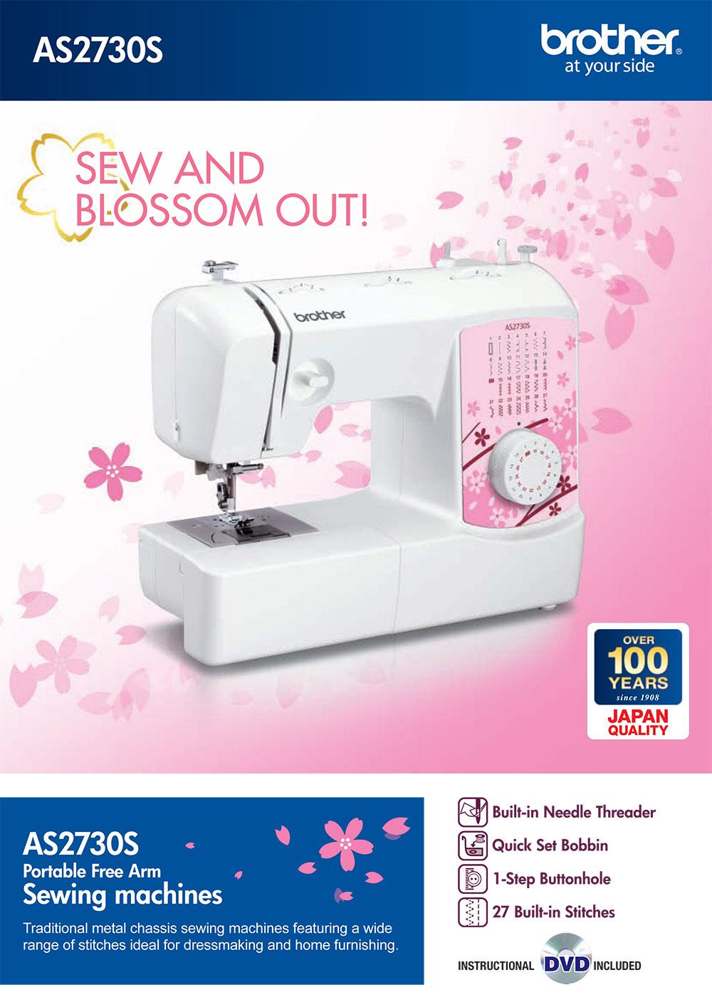 [Trả góp 0%]Máy May Brother AS2730S