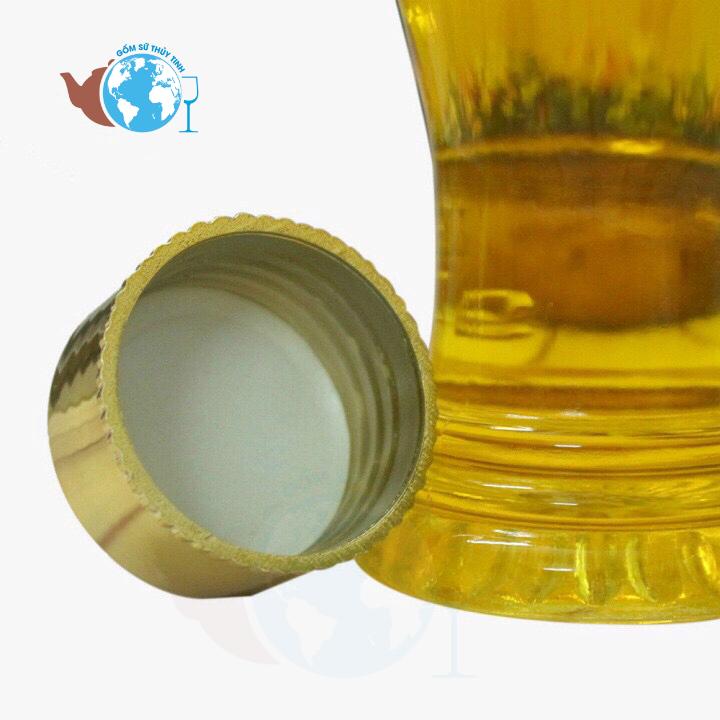 [HCM]Bình thuỷ tinh ngâm rươu nhân sâm 750ml