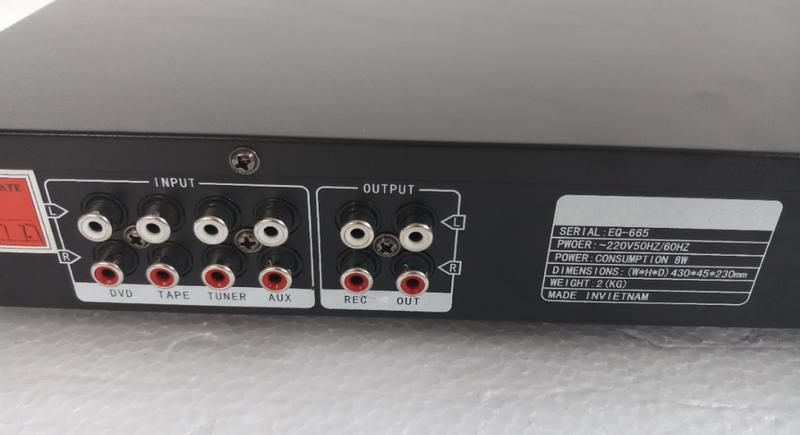Lọc âm Equalizer Pioneer EQ665