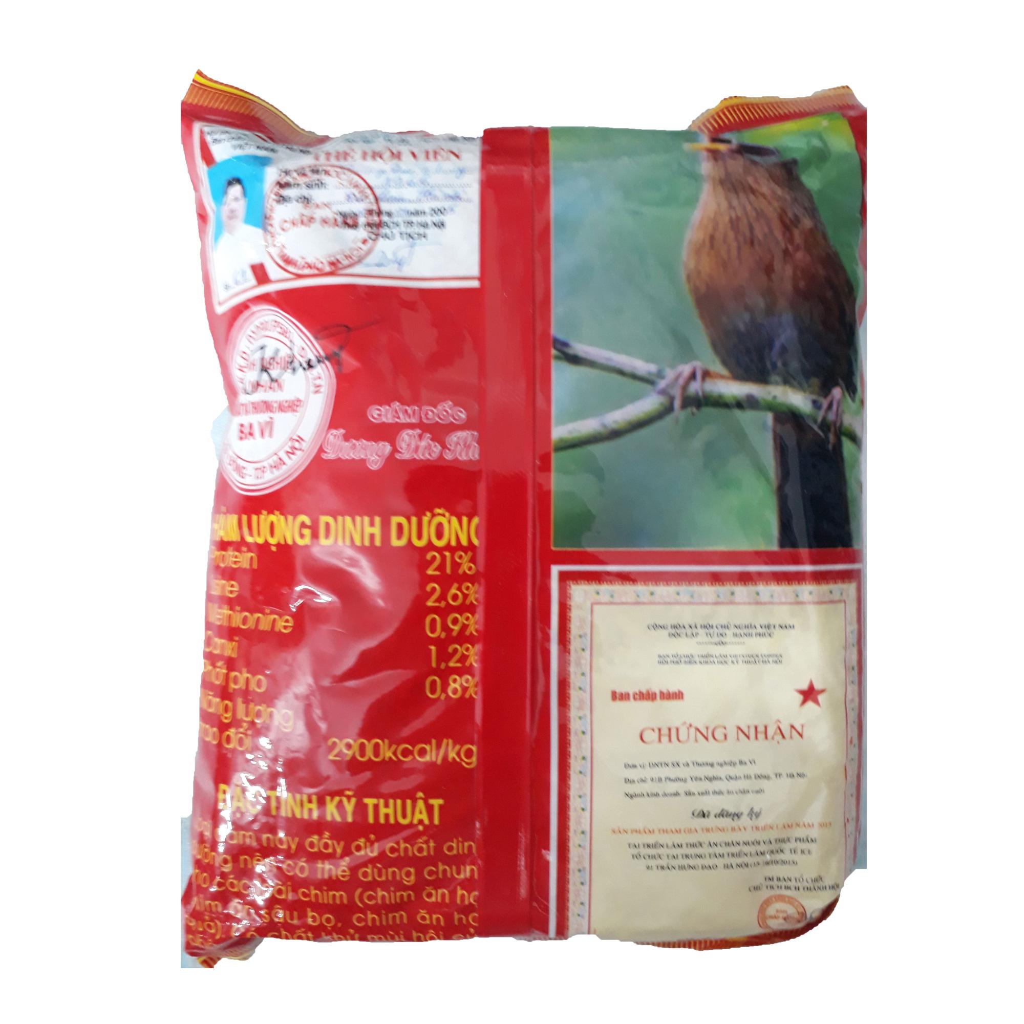 Cám Trứng Ba Vì (Đỏ) 500g - Thức Ăn Chim