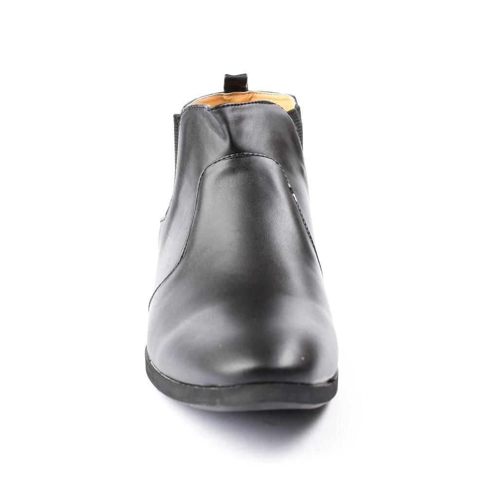 Giày chealsea boot cạnh chun đen nhám CB520-DENNHAM