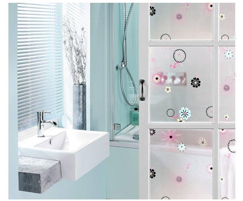 5m Decal giấy dán kính/kiếng Hoa cúc