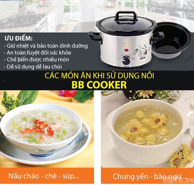 Nồi nấu cháo cho bé BBcooker 1,5L