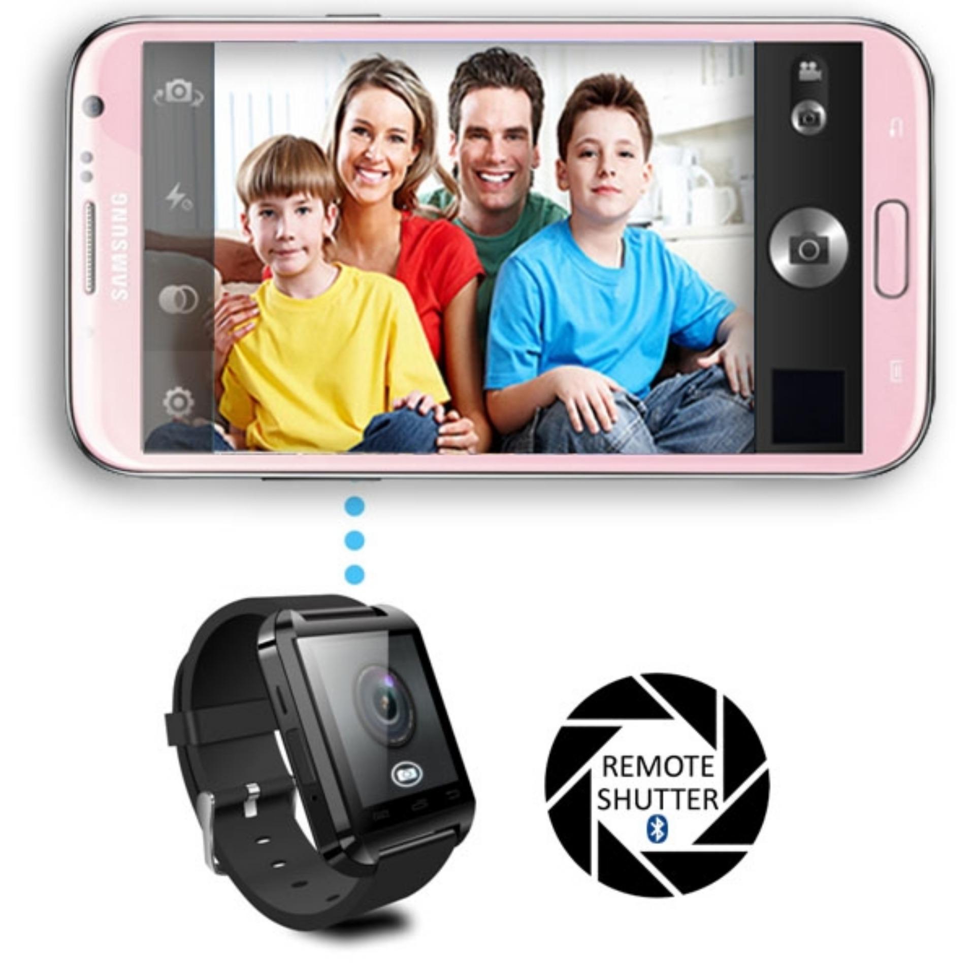 Đồng hồ thông minh smartwatch PeepVN U80 (Đen)