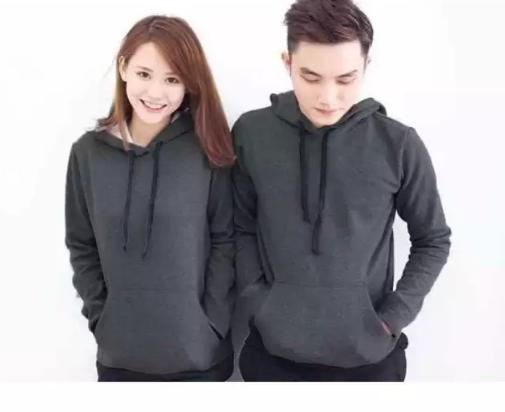 Khoác hoodie nam trơn - KB148(Xám chì)